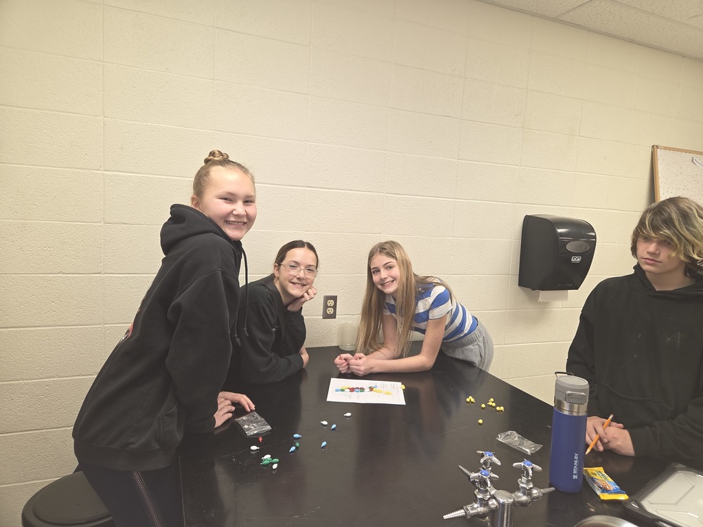 Mrs. Trembath's 7th grade science class has been learning about the body and its functions. Today's lab was to make protein and carbohydrate models to show how they break down in the digestive system to give us energy. They have learned a lot about why it is important to keep our bodies fueled so we have the energy to keep learning! #celebrate379