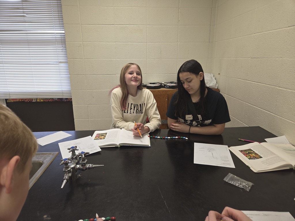 Mrs. Trembath's 7th grade science class has been learning about the body and its functions. Today's lab was to make protein and carbohydrate models to show how they break down in the digestive system to give us energy. They have learned a lot about why it is important to keep our bodies fueled so we have the energy to keep learning! #celebrate379