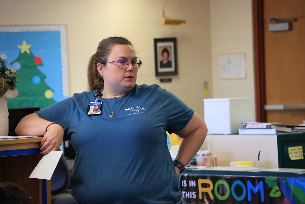 Wakefield counselor Jessica Ramirez includes lessens with her elementary students each week, with most of them following Leader in Me curriculum. Today, she was asking her students, "Was it Respectful or Rude?". #celebrate379