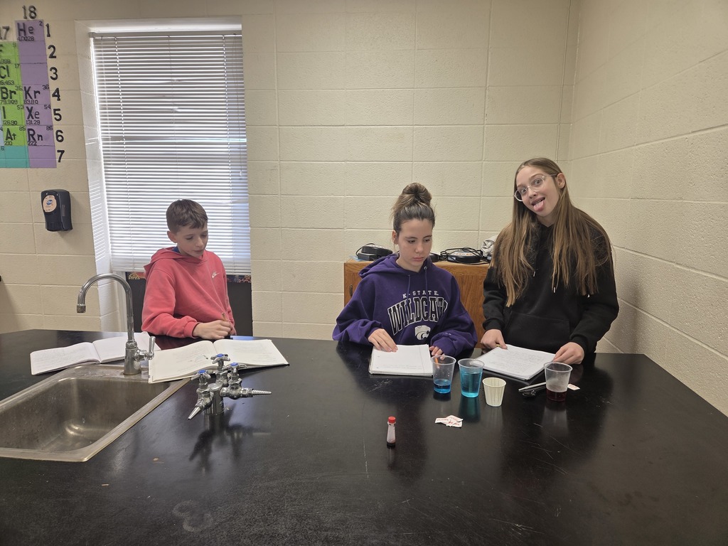 Mrs. Trembath's 6th grade science students have been learning about weather and climate. Last week, they conducted a lab on ocean currents. They learned that oceans have a big impact on what the climate will be like in an area. Don't worry, they didn't get swept away! #celebrate379