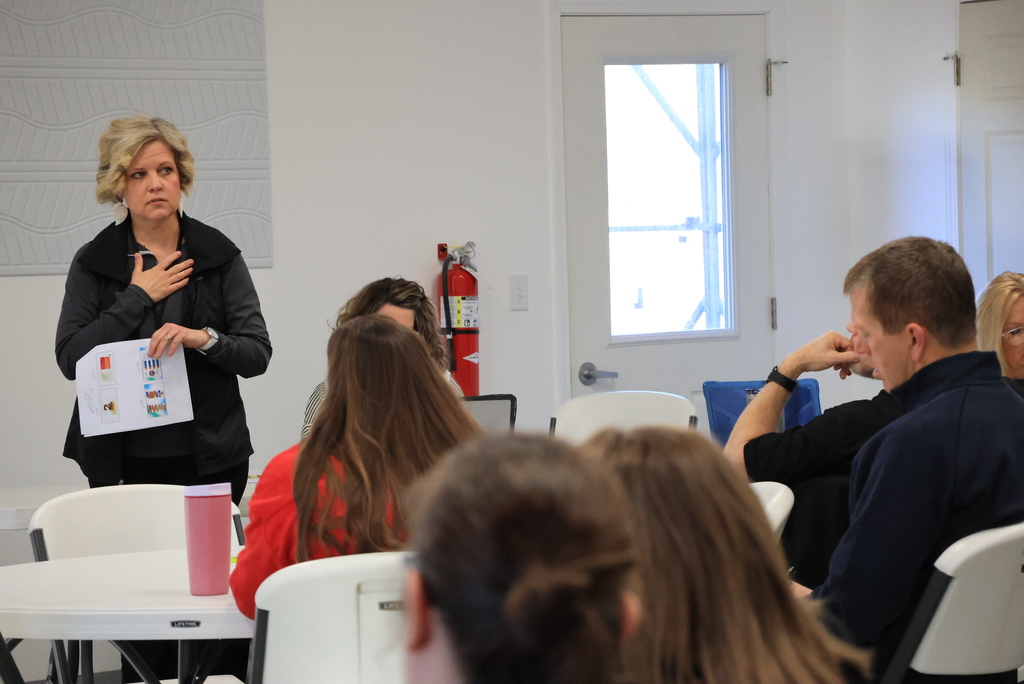 USD 379 has a District Leadership Team that meets throughout the year to work on our 5-year action plan. Yesterday, leaders from each building came together to look at data, review district and building goals, and prepare for our annual presentation to KSDE, which is required of every school district in Kansas. #celebrate379