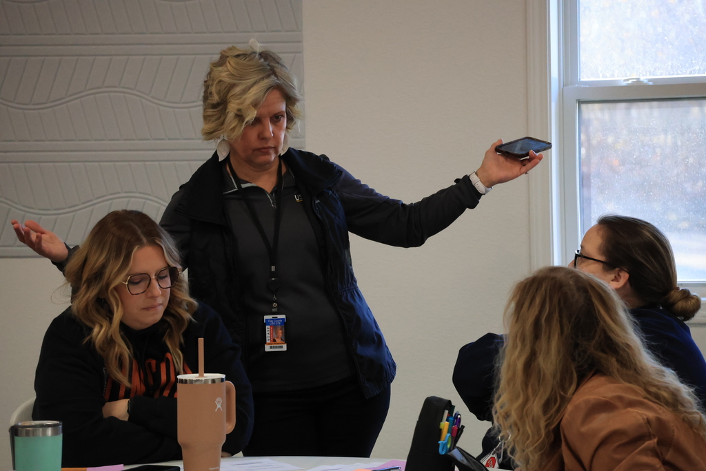 USD 379 has a District Leadership Team that meets throughout the year to work on our 5-year action plan. Yesterday, leaders from each building came together to look at data, review district and building goals, and prepare for our annual presentation to KSDE, which is required of every school district in Kansas. #celebrate379