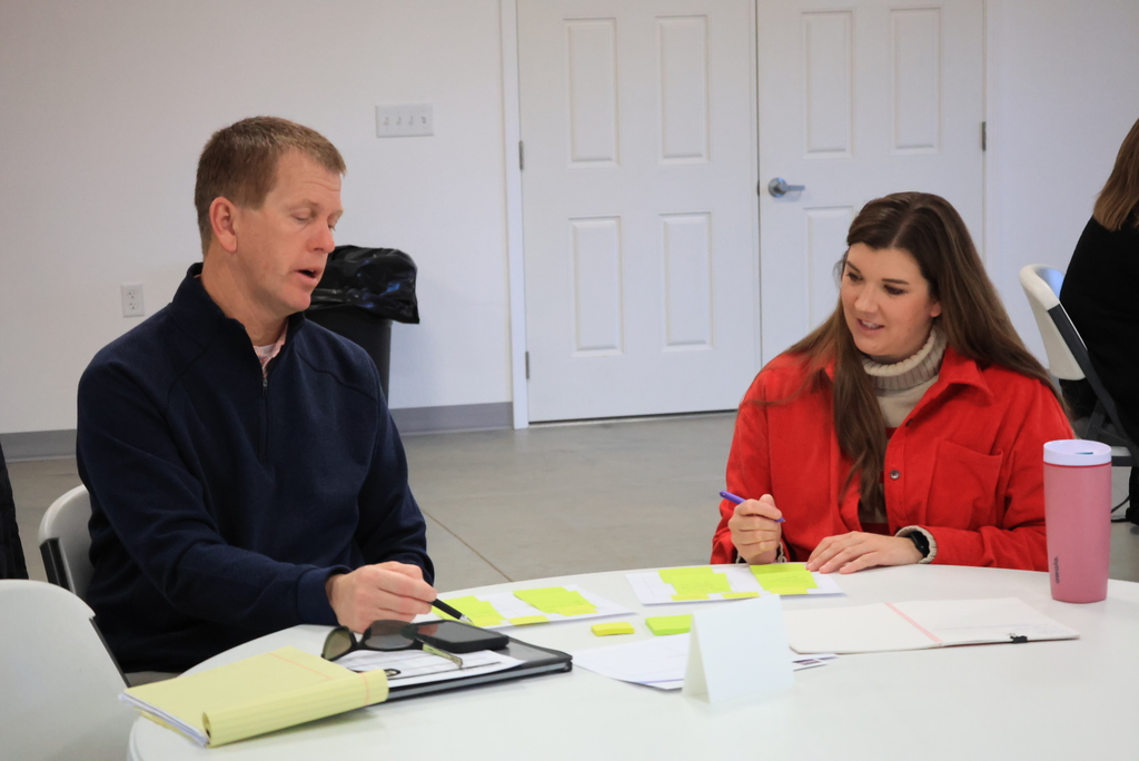 USD 379 has a District Leadership Team that meets throughout the year to work on our 5-year action plan. Yesterday, leaders from each building came together to look at data, review district and building goals, and prepare for our annual presentation to KSDE, which is required of every school district in Kansas. #celebrate379