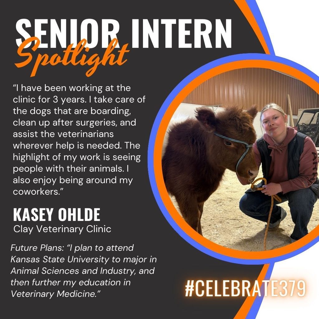 CCCHS Senior Intern Spotlight #celebrate379