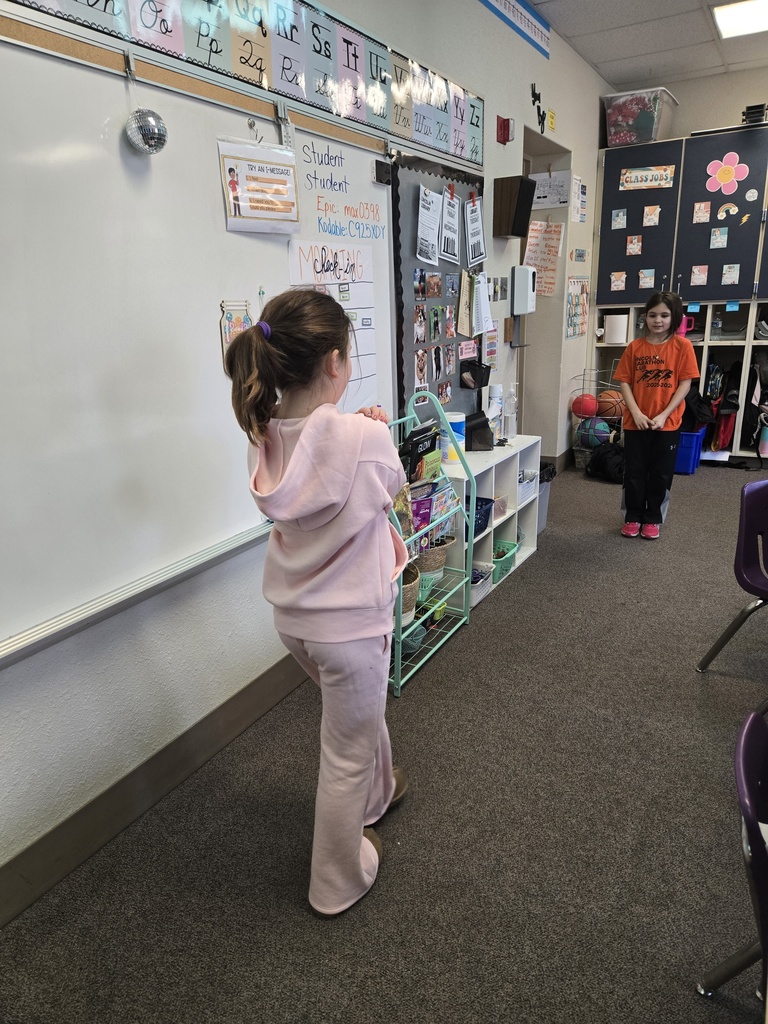 3rd graders became astronauts in Ms. Brownell's science class this week!  They analyzed how a NASA astronaut's traits change during a year in space. They also measured some of their own traits and made predictions about how these traits might change after living in space. #celebrate379