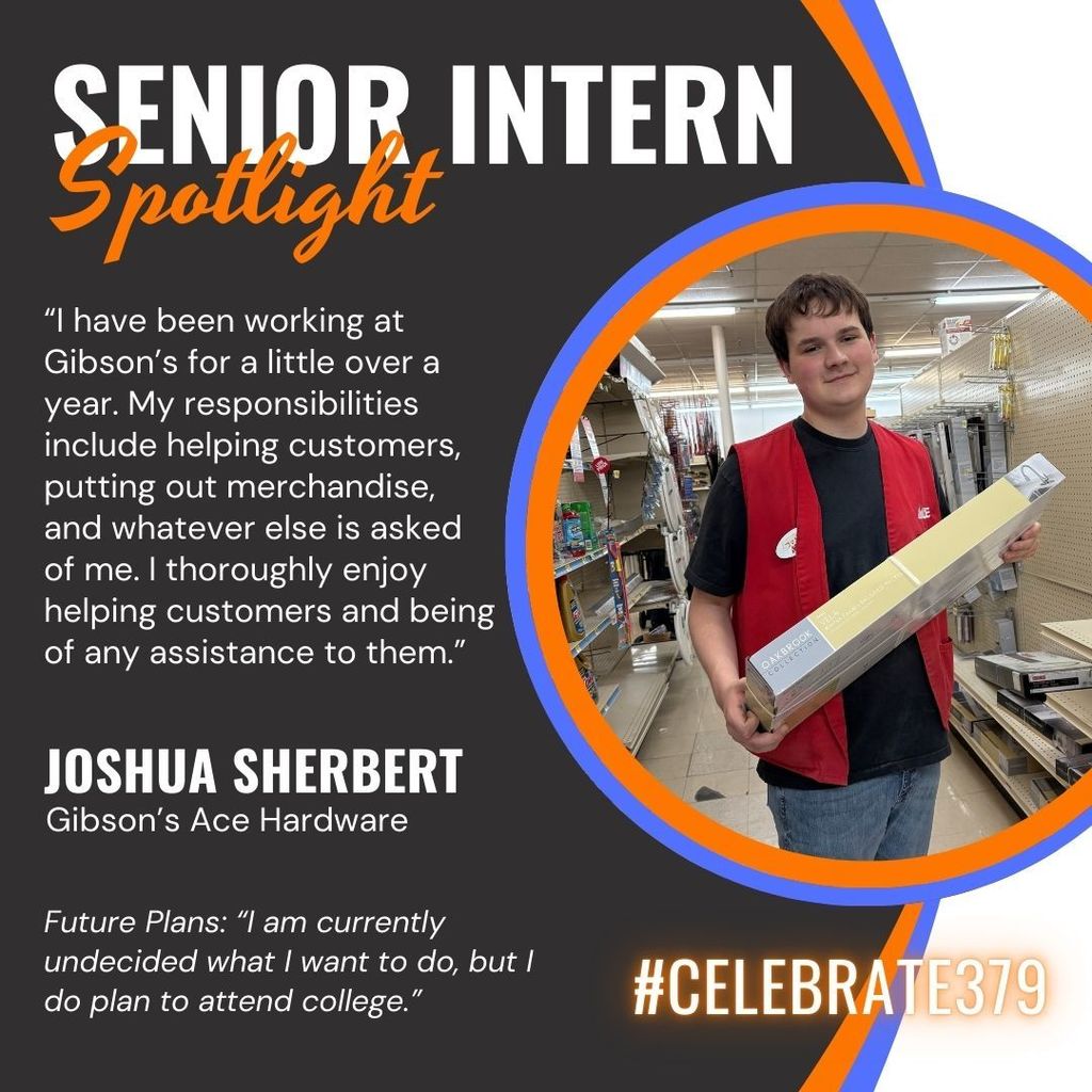 CCCHS Senior Intern Spotlight #celebrate379