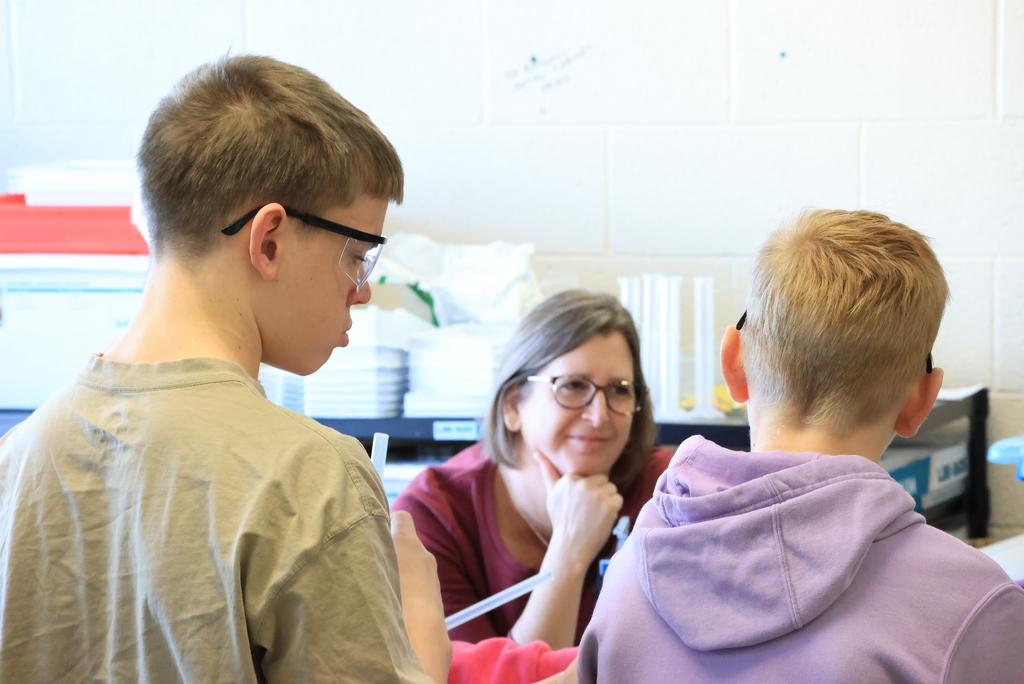 Mrs. Pfizenmaier's 8th graders are in the middle of a science unit on the design process, a step-by-step approach to solving problems by creating and improving solutions. It includes identifying a problem, brainstorming ideas, planning and building a model, testing it, and making improvements based on results.  Today, students were using this process to create a new and improved hand warmer. Makes sense with this cold weather! #celebrate379