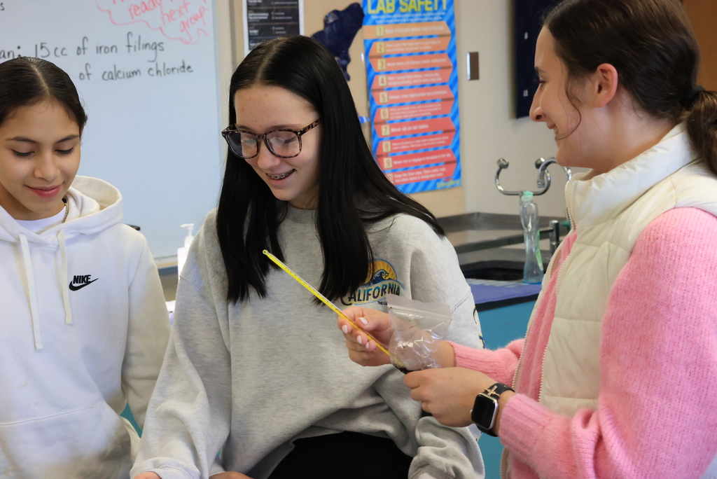 Mrs. Pfizenmaier's 8th graders are in the middle of a science unit on the design process, a step-by-step approach to solving problems by creating and improving solutions. It includes identifying a problem, brainstorming ideas, planning and building a model, testing it, and making improvements based on results.  Today, students were using this process to create a new and improved hand warmer. Makes sense with this cold weather! #celebrate379