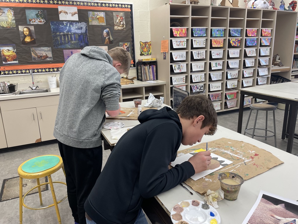 CCARE and the CCCMS Art Department have teamed up for a very fun and exciting fundraiser! Community members have submitted pictures of their pets and, with a donation to CCARE, are getting a one-of-a-kind drawing or painting of their treasured animal created by a 7th-grade art student! Students may choose the medium, and many are creating their own background for the portraits. They are taking this very seriously and doing their best work. We are all excited to see the final products. The portraits will be available in time for Valentine's Day! #celebrate379