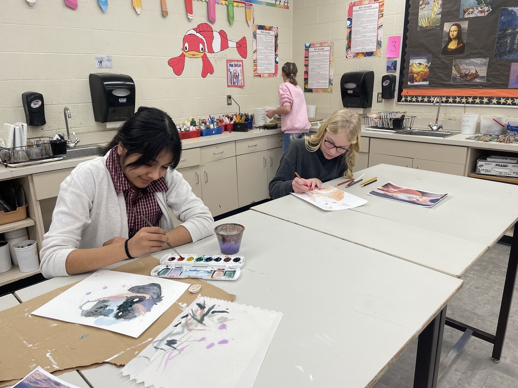 CCARE and the CCCMS Art Department have teamed up for a very fun and exciting fundraiser! Community members have submitted pictures of their pets and, with a donation to CCARE, are getting a one-of-a-kind drawing or painting of their treasured animal created by a 7th-grade art student! Students may choose the medium, and many are creating their own background for the portraits. They are taking this very seriously and doing their best work. We are all excited to see the final products. The portraits will be available in time for Valentine's Day! #celebrate379