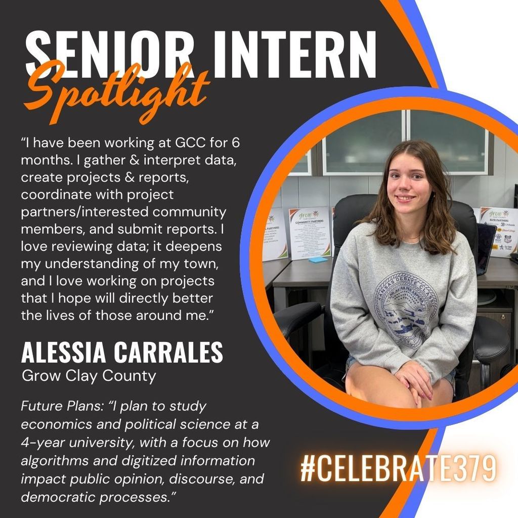 CCCHS Senior Intern Spotlight #celebrate379