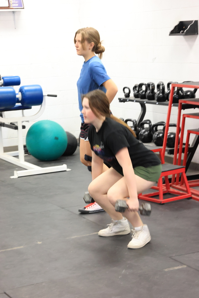 It was another chance to get better in Mr. Freeman's strength and conditioning class this morning! During this time, students complete different workouts depending on a weekly schedule. This leads up to a max-out session about every quarter. Some of these students also choose to participate in powerlifting, an out-of-school activity in which lifters compete against other schools across the state. #celebrate379