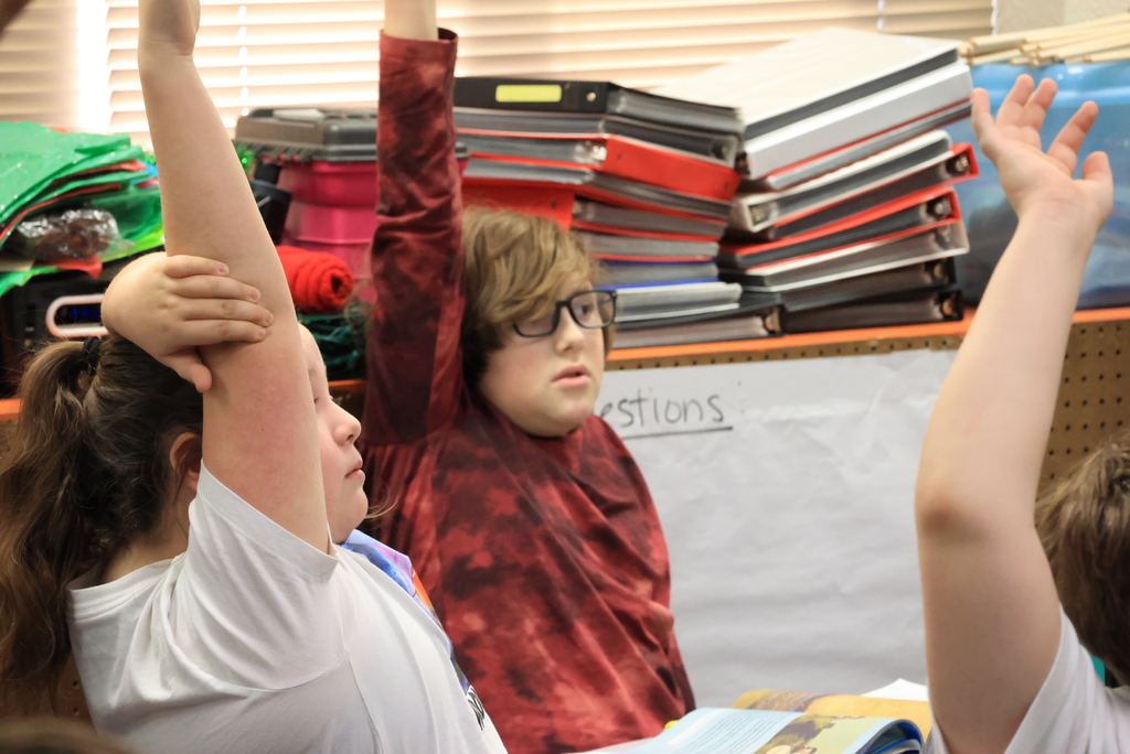 It was Beatlemania in Mrs. Pfizenmaier's 4th grade class!  Their Module 7 ELA story discussed the Beatles and their rise to fame. Mrs. Pfizenmaier even sprinkled in a few songs during the unit as well! #celebrate79