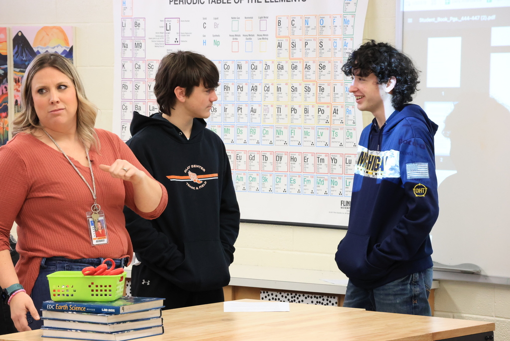Mrs. Affolter's earth science students were creating their own mining company today! In small groups, they used a topogaphic map to figure out where the best areas were to mine Molybdenum, which is a versatile, silvery-grey transition metal with an extremely high melting point used in industrial alloys. #celebrate379