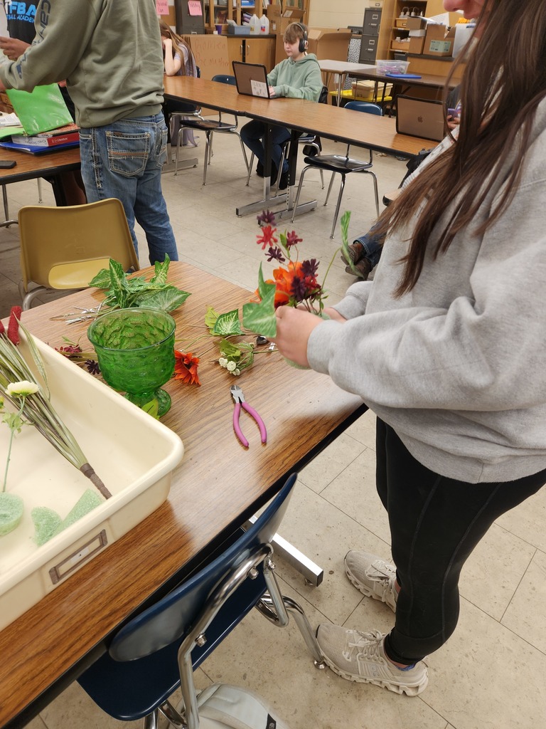 🌸✨ Disney Meets Floral Design! ✨🌸  Mrs. Flegler's Floral Design class put their creativity to work in a hands-on Disney Floral Design Character Challenge — blending art, agriculture, and storytelling in one meaningful project!  Students were assigned a professional floral design type and challenged to create an arrangement inspired by a Disney character. Along the way, they practiced:  🌼 Design elements (color, line, form, texture, space) 🎯 Design principles (balance, proportion, focal point, rhythm, harmony) 🌿 Thoughtful plant selection & symbolism ✨ Creativity and craftsmanship 📝 Written reflection and self-assessment  From character-inspired color palettes to intentional flower choices, students demonstrated both technical skills and personal expression — just like real floral designers! #celebrate379