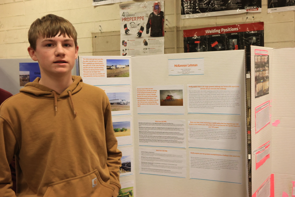 The CCCHS FFA department held its first round of Student Agricultural Experience (SAE) presentations today. These are student-led, in-depth reports highlighting hands-on agricultural projects conducted outside classroom hours. #celebrate379