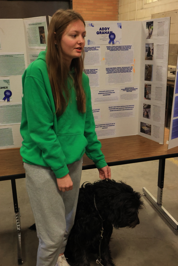 The CCCHS FFA department held its first round of Student Agricultural Experience (SAE) presentations today. These are student-led, in-depth reports highlighting hands-on agricultural projects conducted outside classroom hours. #celebrate379