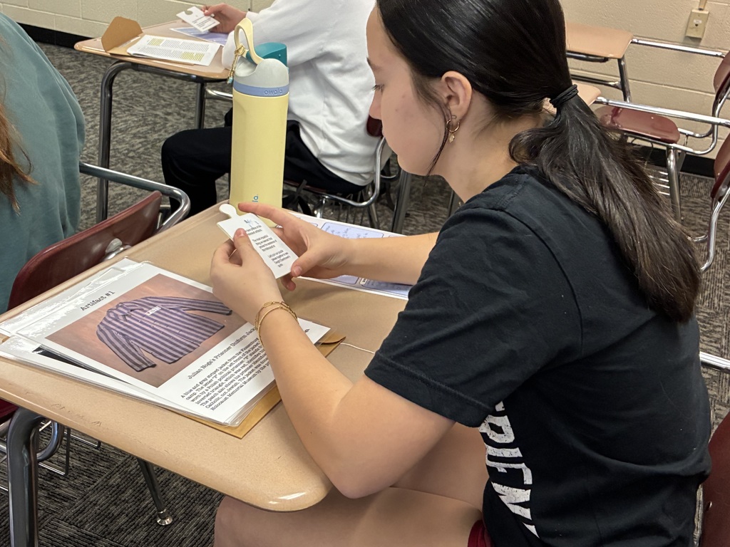 IKEducators shared with 8th grade ELA classes today about the role of primary sources in relation to the Holocaust. Marilyn and Kim helped students examine a variety of sources, including videos, photographs, telegrams, personal letters, military records, newspaper articles, and autobiographies.   This visit helps 8th grade students wrap up the survivor story Maus and segue into research season.  #celebrate379