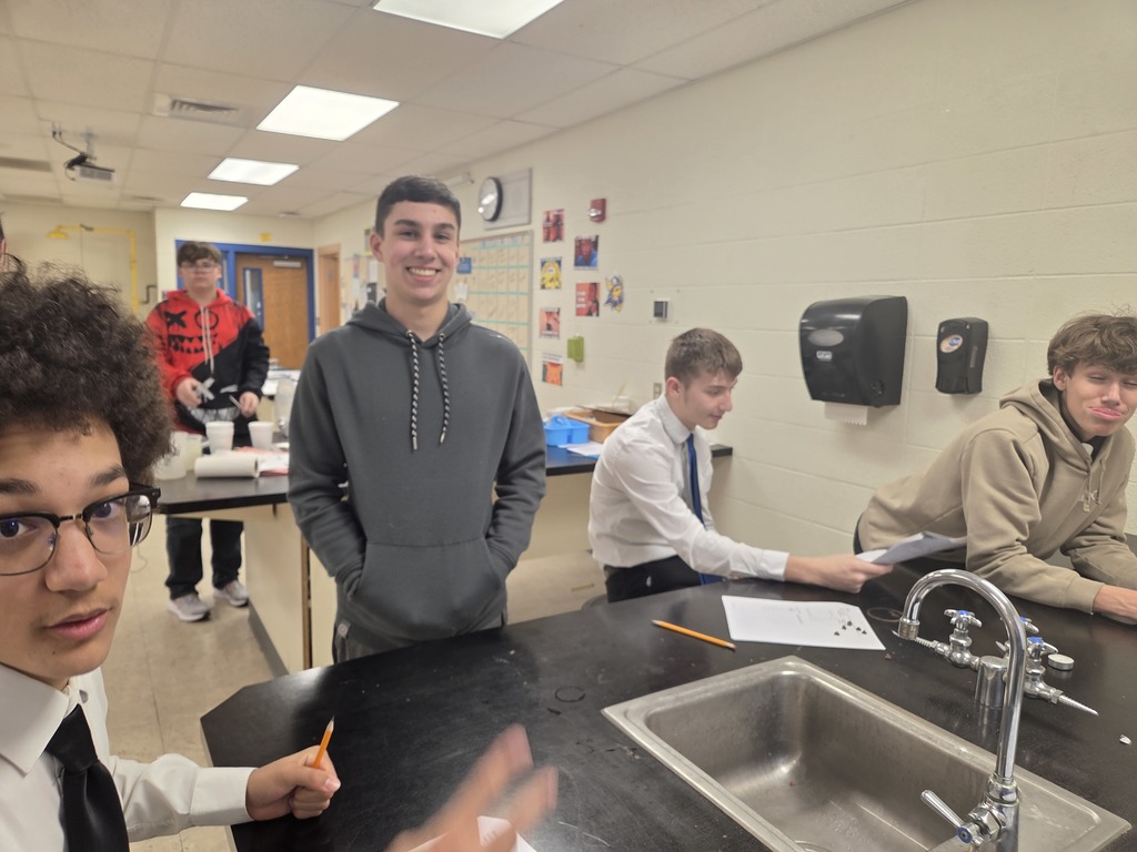 Earth and space students don't trust atoms in thermodynamics because they make up everything and are always in motion! They learned about them in the energy transfer lab that they did last week. It was also a tasty lab since they used chocolate chips on foil over a tea light to watch how the thermal energy spreads. Using colored water, they learned how warm water and cooler water react in room temperature water. This class always makes the day fun! #celebrate379