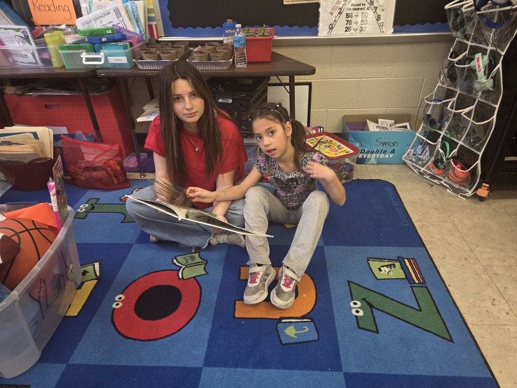 For Read Across America Week, the sophomores traveled down the hallway to read with Mrs. Judy's and Mrs. Simon's classes. They did a great job listening to the younger students read and helping with tough words. The encouraging words heard being given to the young readers were amazing! #celebrate379