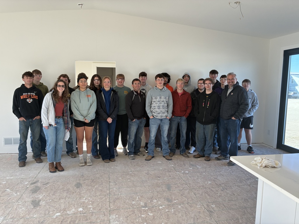 Mrs. Schooley’s Drafting students and some of Mr. Pfizenmaier’s Construction Tech students visited Wardcraft yesterday and got a full tour of the Clay Center location. #celebrate379
