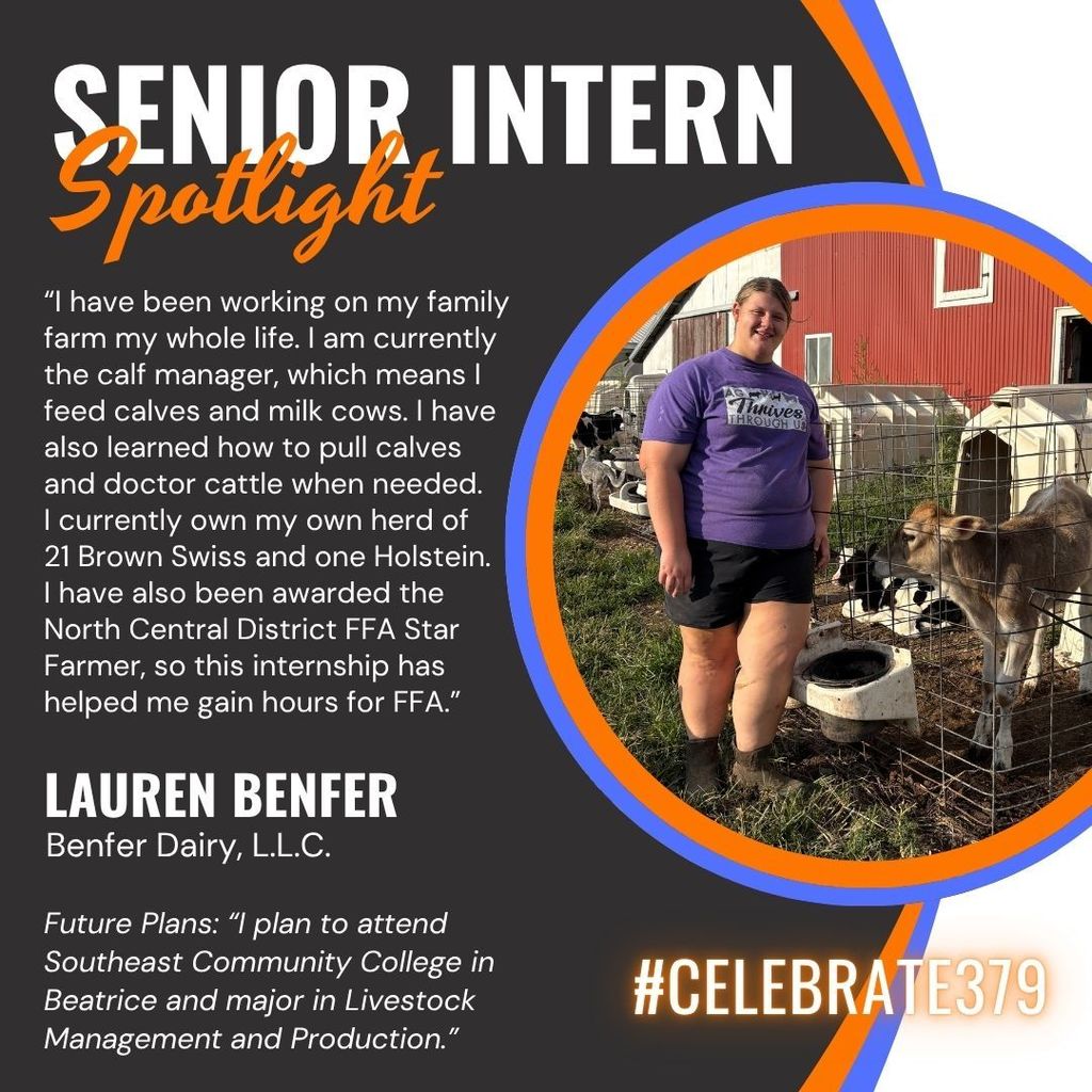 CCCHS Senior Intern Spotlight #celebrate379