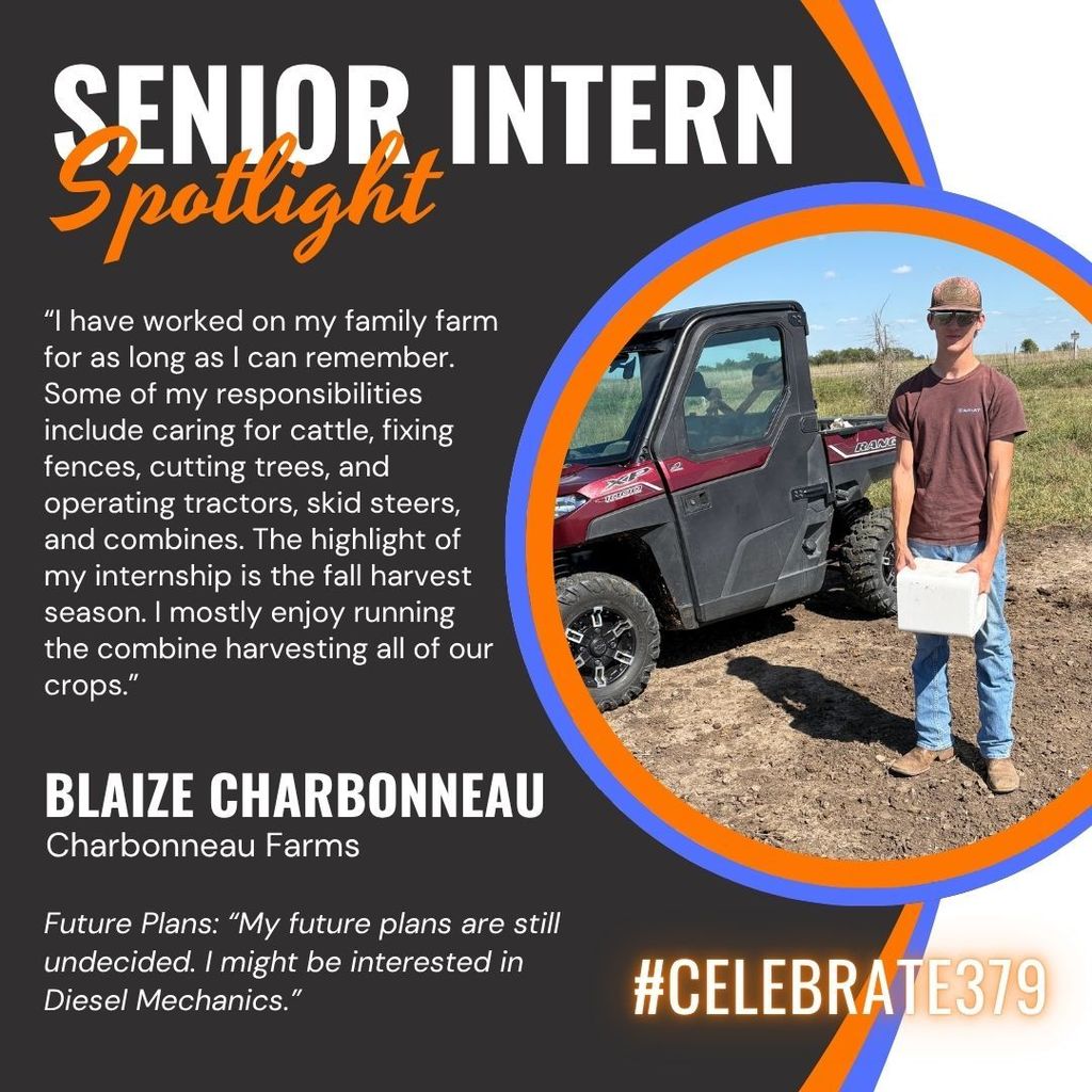 CCCHS Senior Intern Spotlight #celebrate379