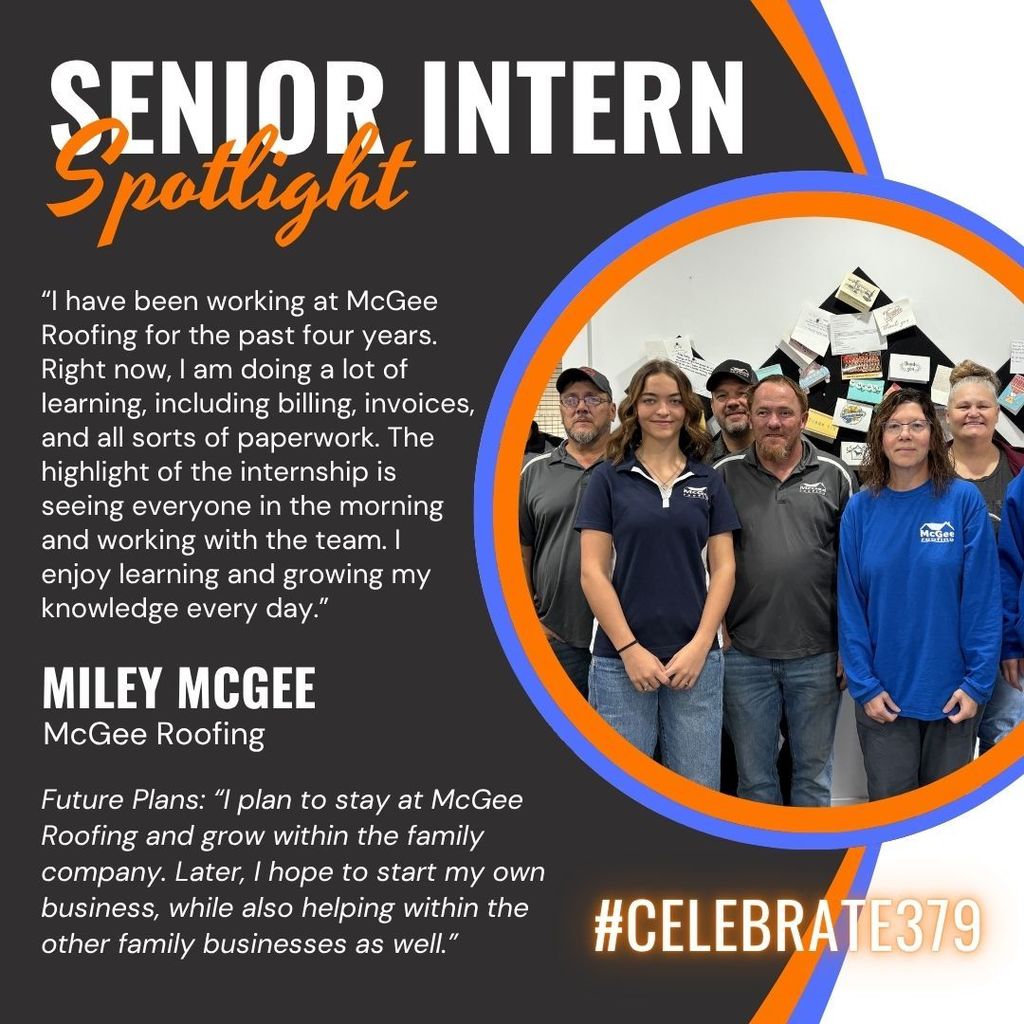CCCHS Senior Intern Spotlight #celebrate379