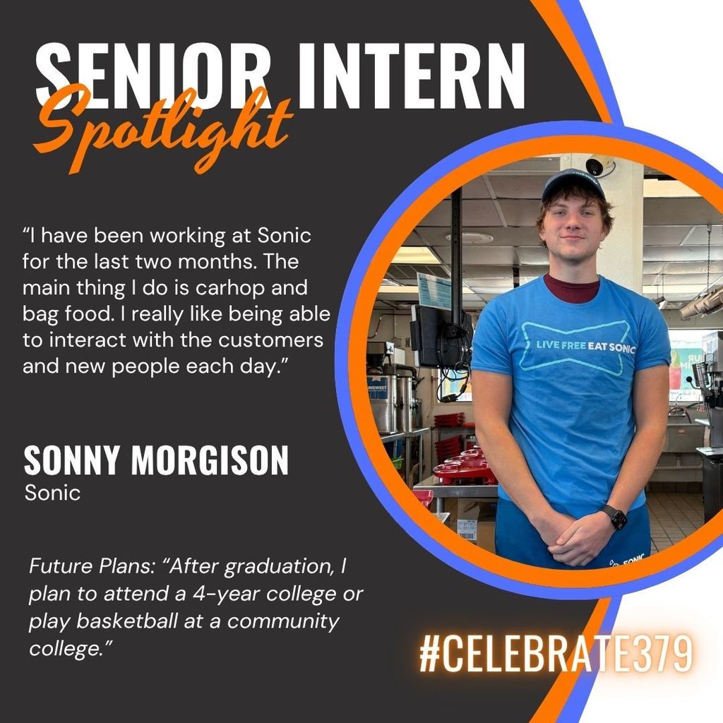 CCCHS Senior Intern Spotlight #celebrate379