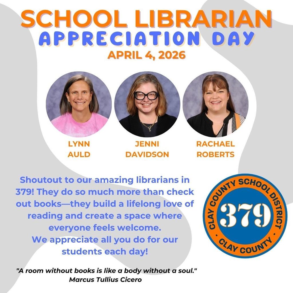 School Librarian Appreciation Day was over the weekend, but we didn't want to miss the opportunity to recognize our amazing group! #celebrate379