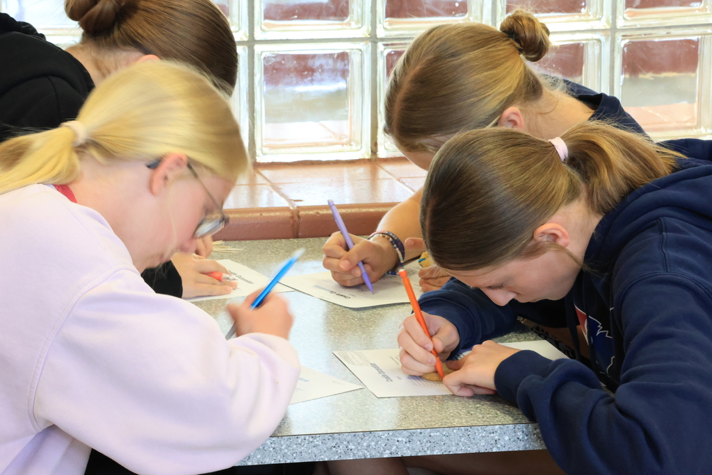 Ms. Mellies started a social studies unit on Africa and is discussing paleontology and understanding different cultures. They could have talked about excavation, but she decided it was more fun to actually do it with a cookie dig! #celebrate379