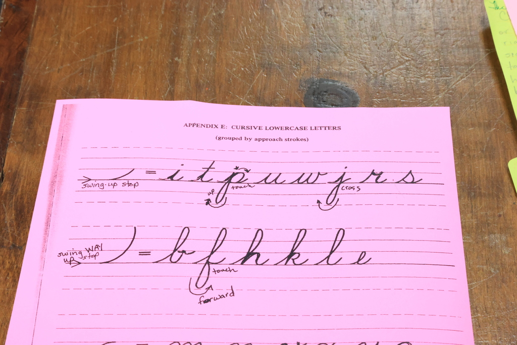 Did you know that scientific data show that intensive cursive instruction improves both writing and reading-related skills? Mrs. Galindo, who is trained in Alphabetic Phonics, teaches cursive with every 4th and 5th grade class. #celebrate379
