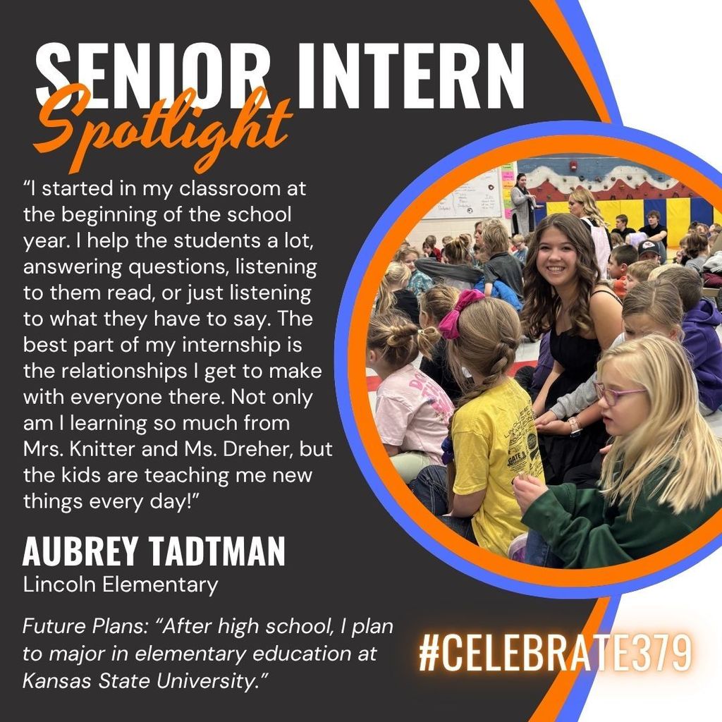 CCCHS Senior Intern Spotlight #celebrate379