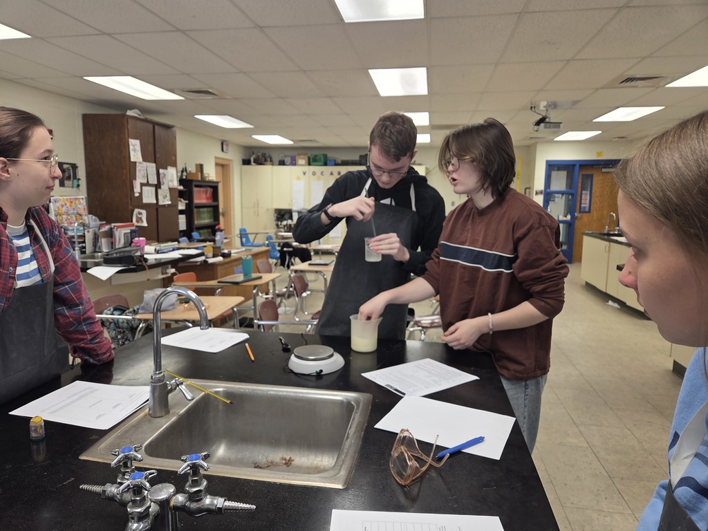 Mrs. Trembath's Chemistry class put solubility to the test this week with a hands-on lab. Students compared cold water vs. warm water to see which could dissolve more sugar—and let’s just say things got a little sweeter as the temperature rose! #celebrate379