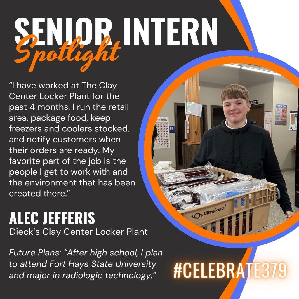 CCCHS Senior Intern Spotlight #celebrate379