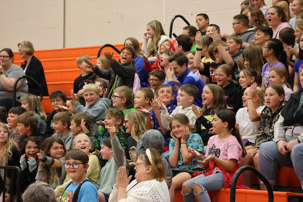 Students cheer at the Garfield vs. CCCHS Student Council basketball game.