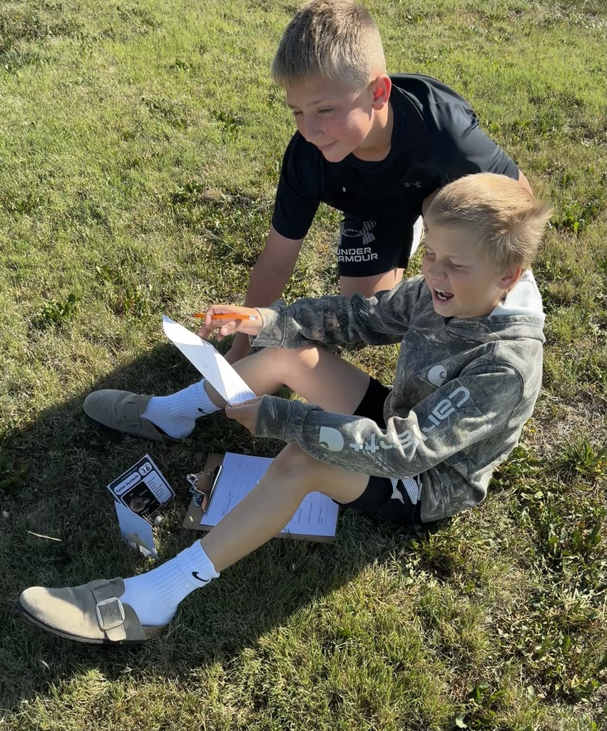 Mr. Walsh's 6th grade science students completed a "solar system scavenger hunt", which was laid out in a distance scale on the football practice field. They were excited to enjoy a beautiful day hunting down the planets, dwarf planets, and other objects in our solar system.