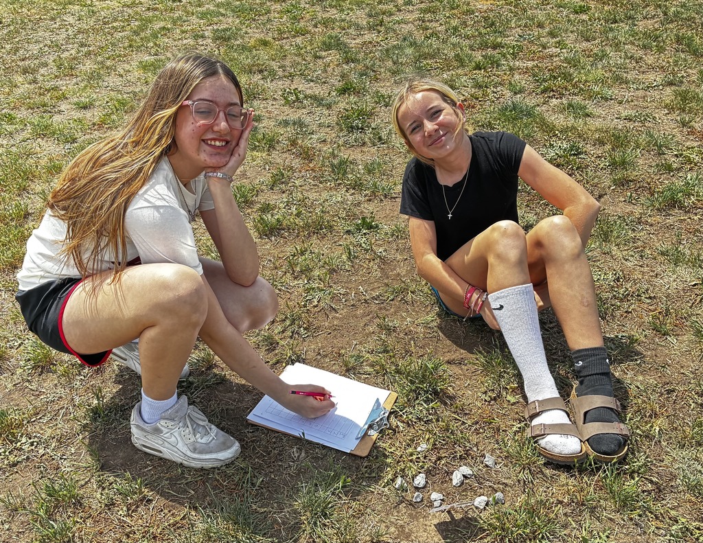 Mr. Walsh's 6th grade science students completed a "solar system scavenger hunt", which was laid out in a distance scale on the football practice field. They were excited to enjoy a beautiful day hunting down the planets, dwarf planets, and other objects in our solar system.