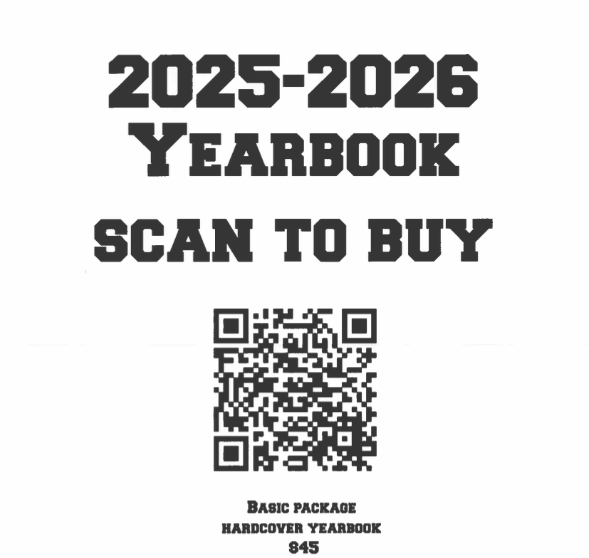 This is the QR code to purchase Wakefield 2025-26 yearbooks. The deadline to order online is May 22.