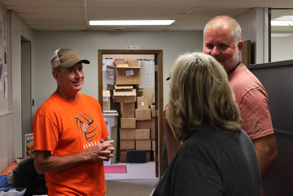 While most USD 379 staff are enjoying their summer break, a select few 12-month and summer help employees are working hard to make sure the buildings are ready to go come August 18. Today, Superintendent Brett Nelson and Asst. Superintendent Jaclyn Pfizenmaier treated them and the SAC staff to a lunch to thank them for all of their hard work over the summer! #Celebrate379