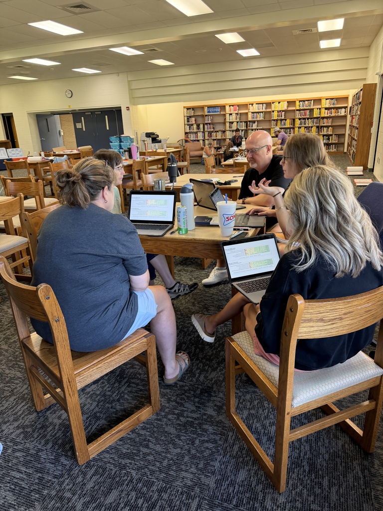 Teachers and staff review the Leader In Me MRA data and look at trends and goals they can set for the 2026-27 school year.