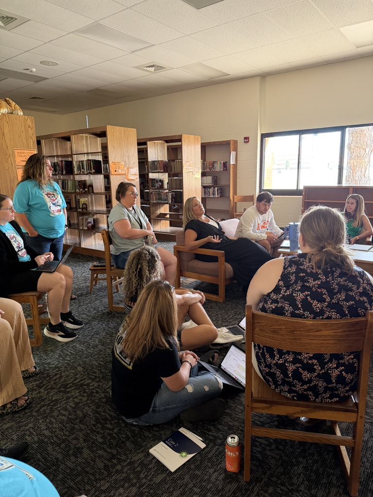 Teachers and staff review the Leader In Me MRA data and look at trends and goals they can set for the 2026-27 school year.