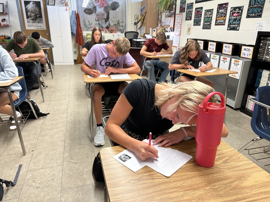 On the second day of class, CCCHS Sophomores were inspired to write their own “Where I’m From” poems after hearing the words of George Ella Lyon. They’ve gone public with their work by sharing outside our classroom.