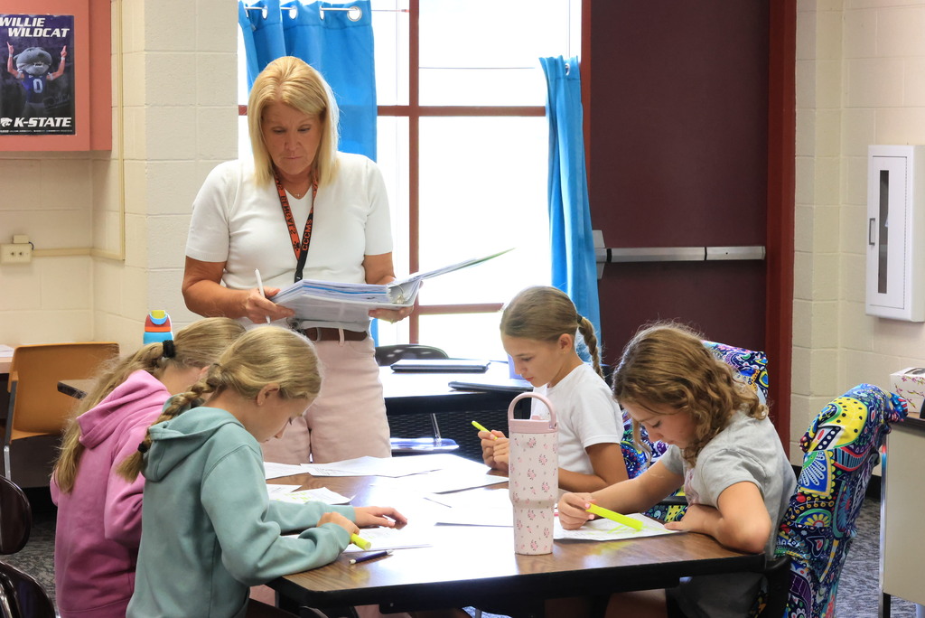 Each year, Mrs. McDonald starts by teaching her 6th graders the importance of time management in her Family and Consumer Science class. Today, they were completing assignments from a playlist. They get to choose their path, but they still have to finish!