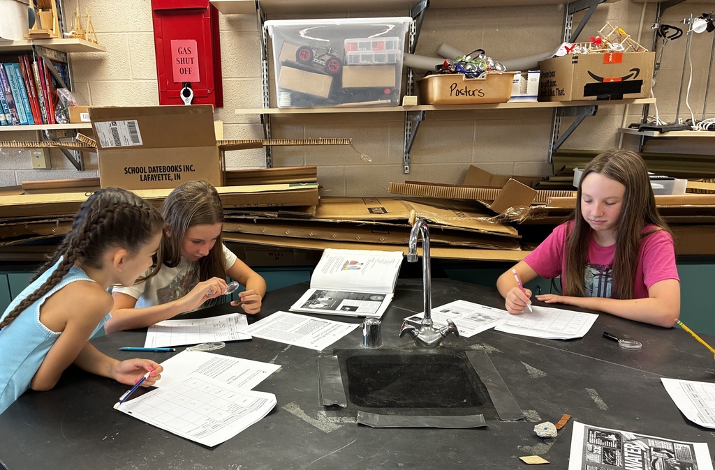 Students examine samples of five resources (copper, wood, water, oil shale, and fossil rock) and rank them from most to least valuable. In their groups, they discussed what makes natural resources valuable. They also researched which natural resources are renewable vs. nonrenewable. 