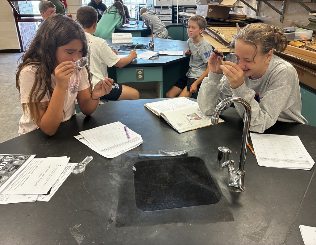 Students examine samples of five resources (copper, wood, water, oil shale, and fossil rock) and rank them from most to least valuable. In their groups, they discussed what makes natural resources valuable. They also researched which natural resources are renewable vs. nonrenewable. 