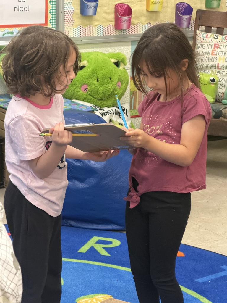 Mrs. Judy's K-1 class participated in an activity called "Find a Friend". They worked on their communication skills and name writing! They interacted with one another, asking and answering questions in order to find friends who enjoy various activities.