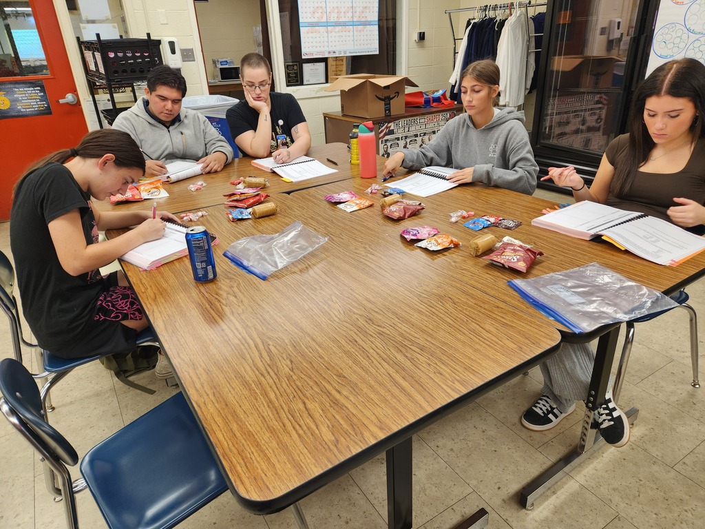 In Mrs. Flegler's Animal Science class this week, students learned how the scientific classification system sorts animals into their specific genus and species. They were challenged to work with a partner to classify a variety of snack foods based on a given scenario. #Celebrate379 #case4learning #CASEASA