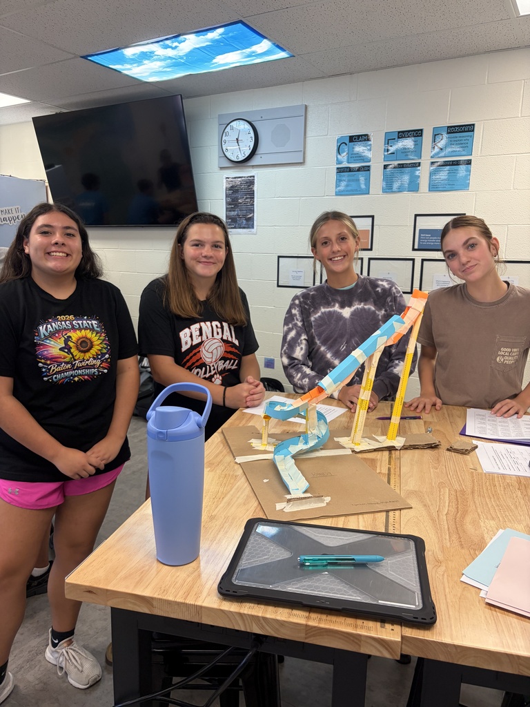 Mrs. Pfizenmaier's science students put what they learned about energy to the test by creating their own marble roller coasters.