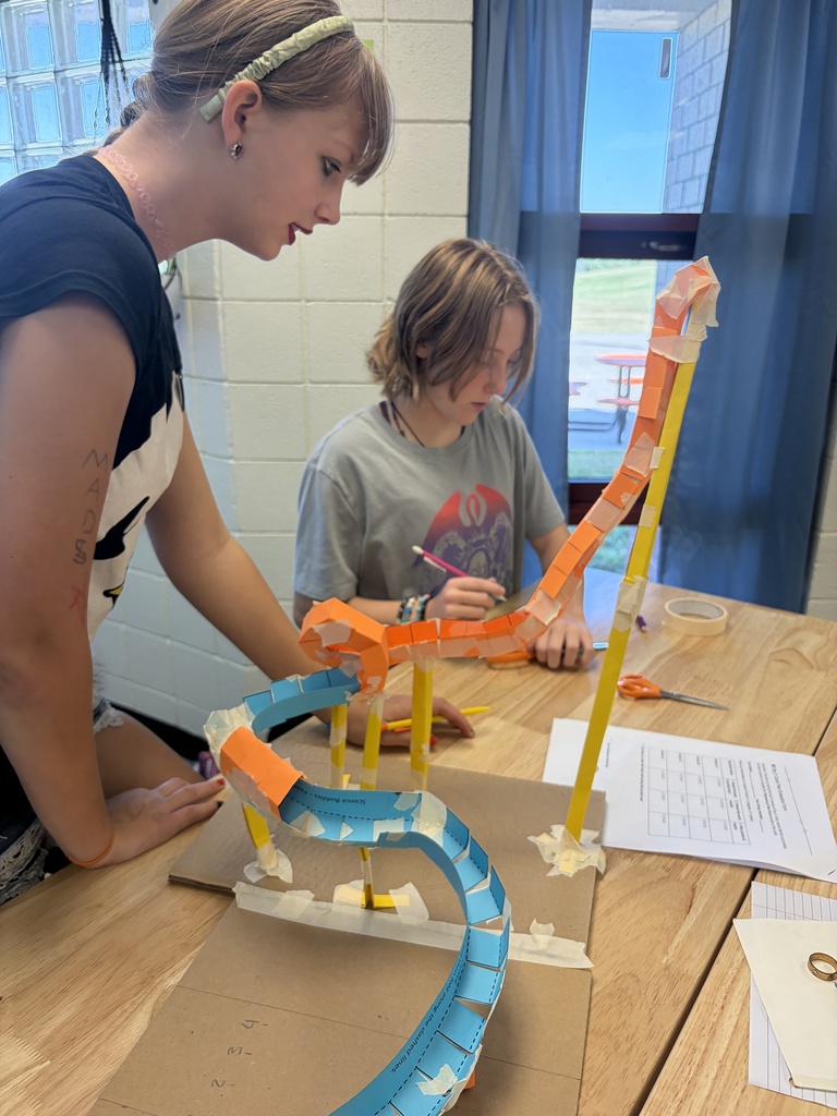 Mrs. Pfizenmaier's science students put what they learned about energy to the test by creating their own marble roller coasters.